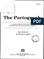 WHO Partograph GUIDE PDF