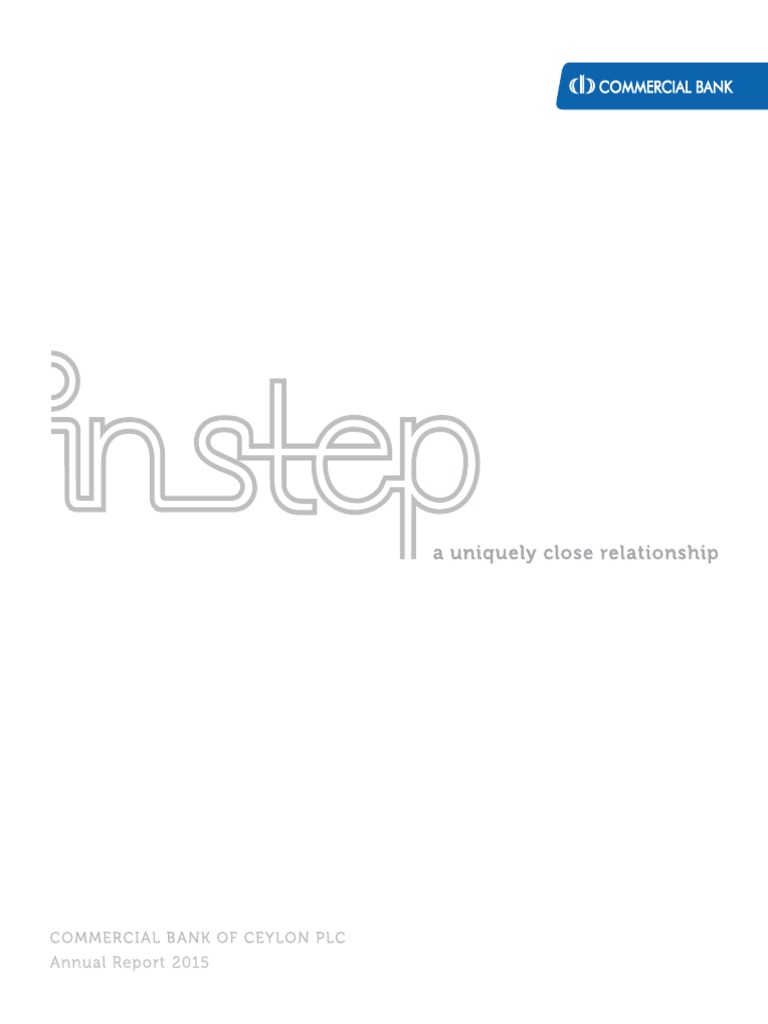 Commercial Bank Annual Report 2015 | PDF | Dividend | Banks