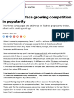 Java, C, C++ face growing competition in popularity _ InfoWorld