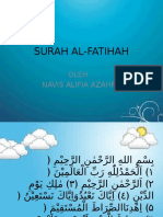 Presentasi Al-Fatihah 21-10-2016