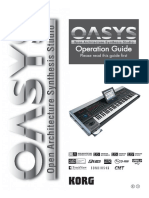 KORG OASYS Operations Guide v1 3 E5