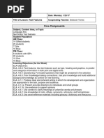 lesson plan for differentiation