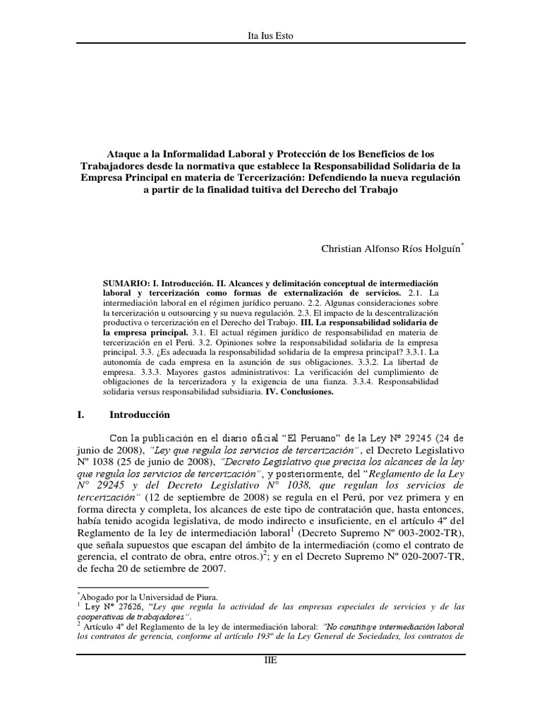 0303 - Ríos Holguín PDF | PDF | Derecho