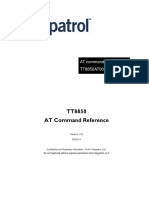 TT8850AT001 SkyPatrol - AT Command Set - Rev 1 - 4 PDF