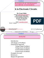Feedback in Electronic Circuits: Rochester Institute of Technology Microelectronic Engineering