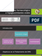 Tratamiento No Farmacologico e Hipoglucemiantes Orales