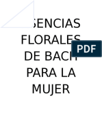 Esencias Florales para La Mujer