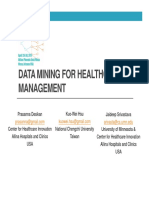 Data Mining Example in Health Care PDF