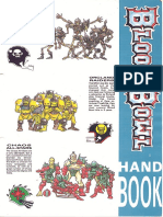 Blood Bowl - 2 Ed. HandBook PDF