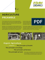 PRINCIPLES of ORGANIC AGRICULTURE PREAMBLE