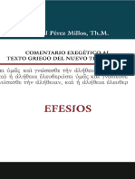 Efesios Samuel Perez Millos
