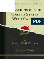 Relations of the United States With Sweden 