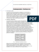 TRANSFORMADORES TRIFÁSICOS