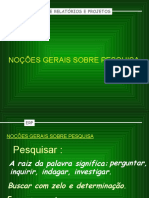 Pesquisa Nocoes Gerais