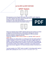 SPDT and DPDT Switches