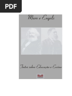 Marx e Engels Textos Sobre Educacao e Ensino1