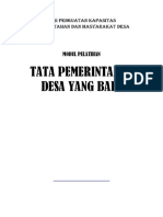 Tata Kelola Pemerintahan Desa Yang Baik PDF