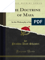 The Doctrine of Maya 