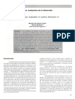 Prótesis Total Diagnóstica Evaluación de La Dimensión Vertical de Oclusión PDF