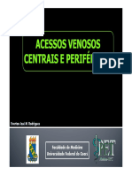 Acessos Venosos Centrais e Perifricos Modo de Compatibilidade