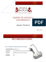 Cierre de Ventas y Seguimiento PDF