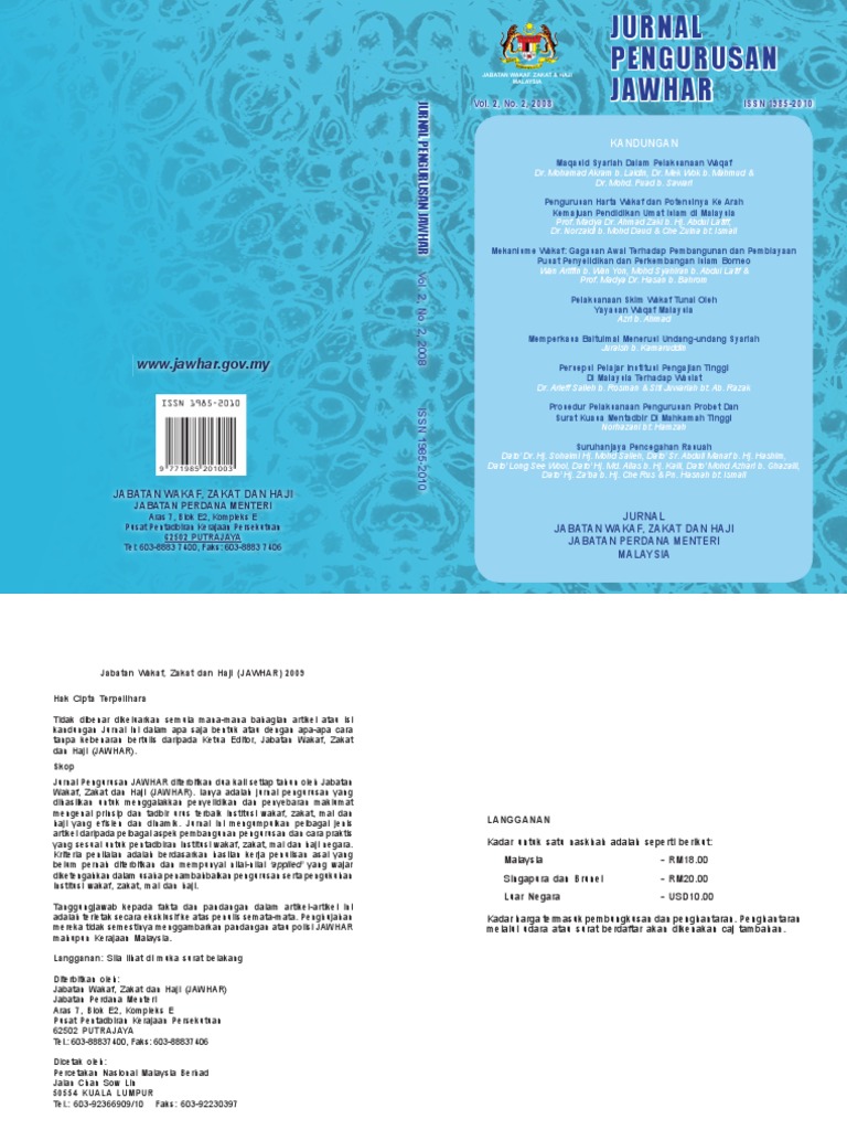 Jurnal Jawhar Pdf