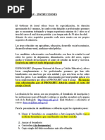 Instrucciones Be Cas Julio 2016