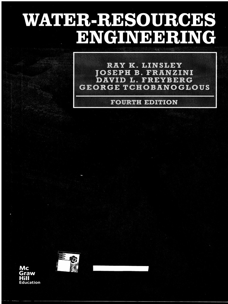 Water-Resources Engineering - Parte 1 | PDF | Water Resources | Dam