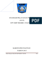 Standar Pelayanan Publik SMPN 1 Pacitan PDF