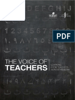 The Voice of Teachers