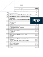 NDV Supervisory Trades Syllabus PDF