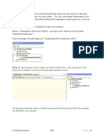 Objective:: Creating Forecast Ssis - 1