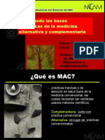 Explorando Las Bases Científicas de La Medicina Alternativa y Complementaria