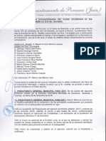 Acta de diciembre  de 2016 del Pleno Municipal  del Ayuntamiento de Porcuna