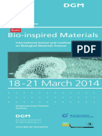 Program Bio Inspired Materials 2014