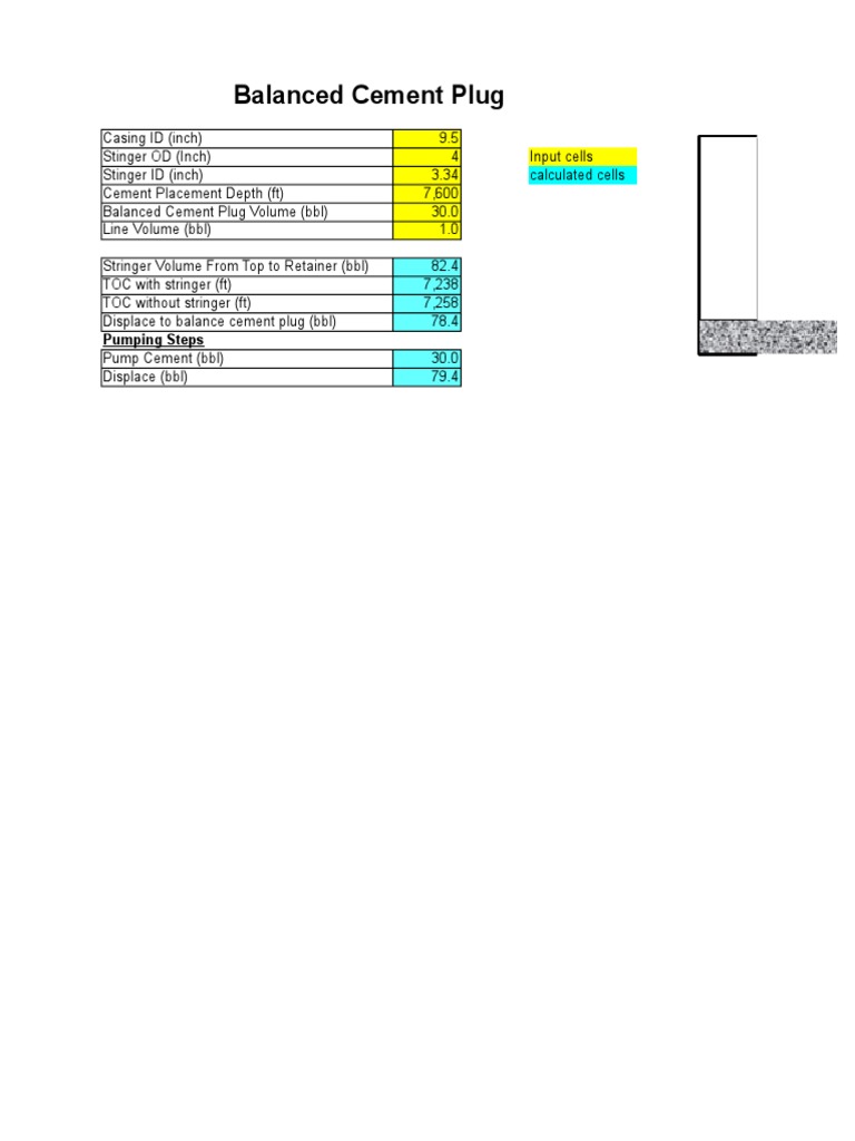 Balanced Cement Plug Pumping Steps PDF