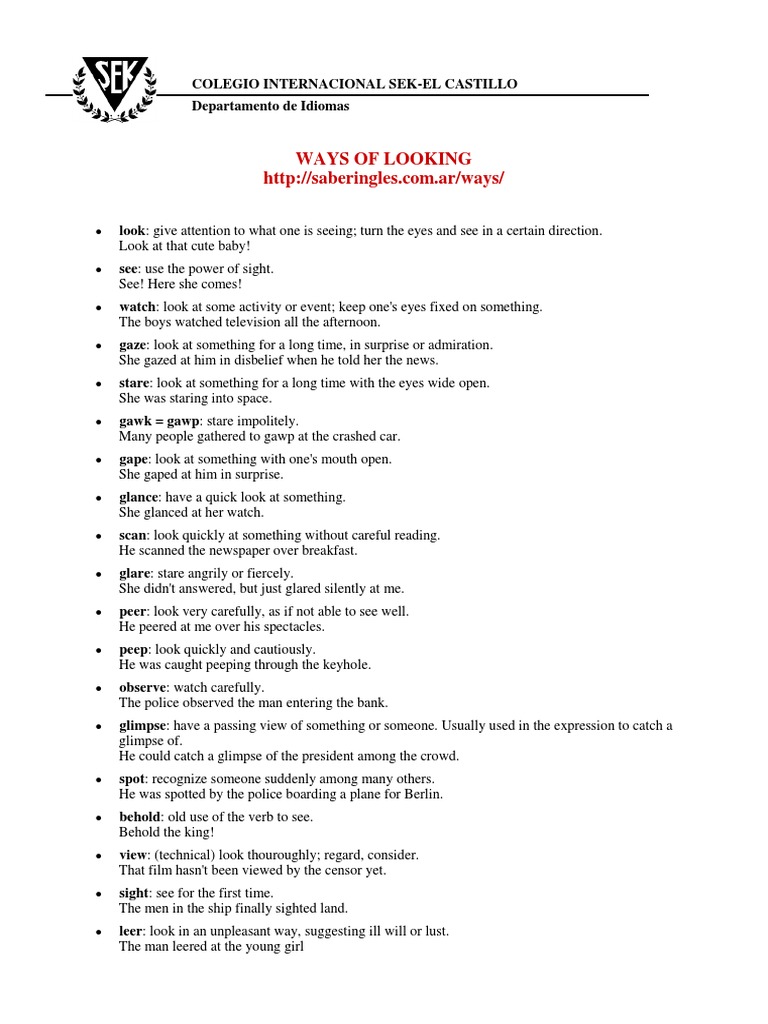 10-Ways of Looking | PDF | Foreign Language Studies