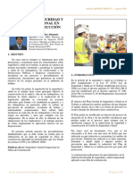 Gestion de La Seguridad y Salud Ocupacional en Obras de Construccion PDF