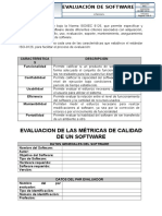 Evaluación de Software Bajo ISO 9126