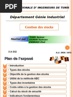 Projet Statistique | PDF | Inventaire | Gestion de la chaîne logistique