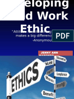 Developing Good Work Ethic