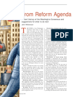 From Reform Agenda To Damaged Brand Name - John Williamson