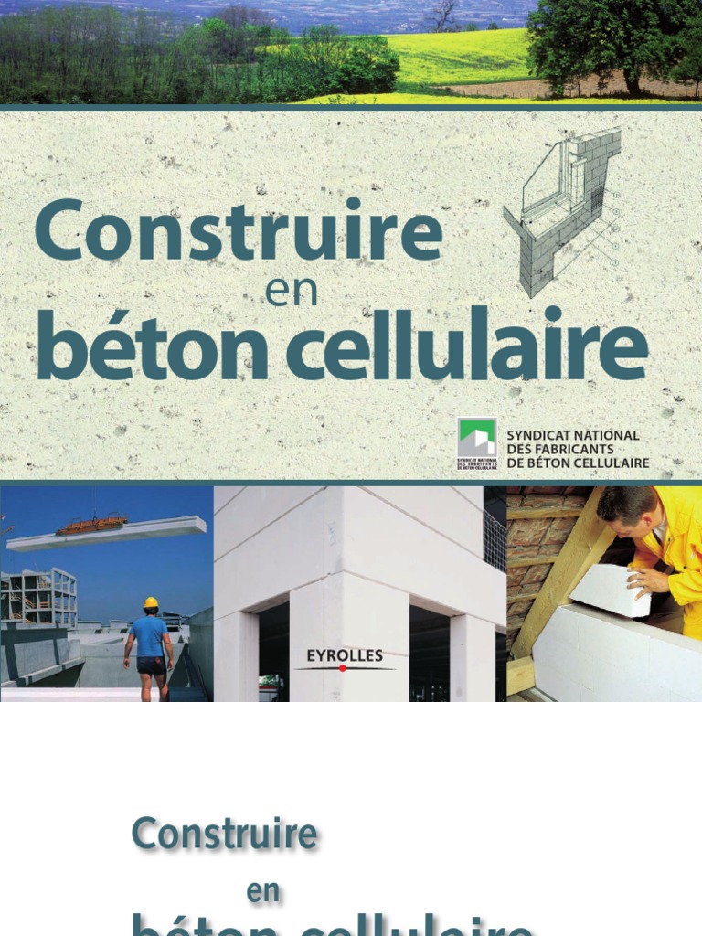 Construire en Béton Cellulaire | PDF | Chaux | Code de la construction et  de l'habitation