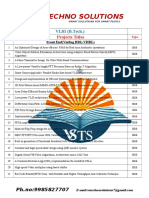 VLSI B.tech List