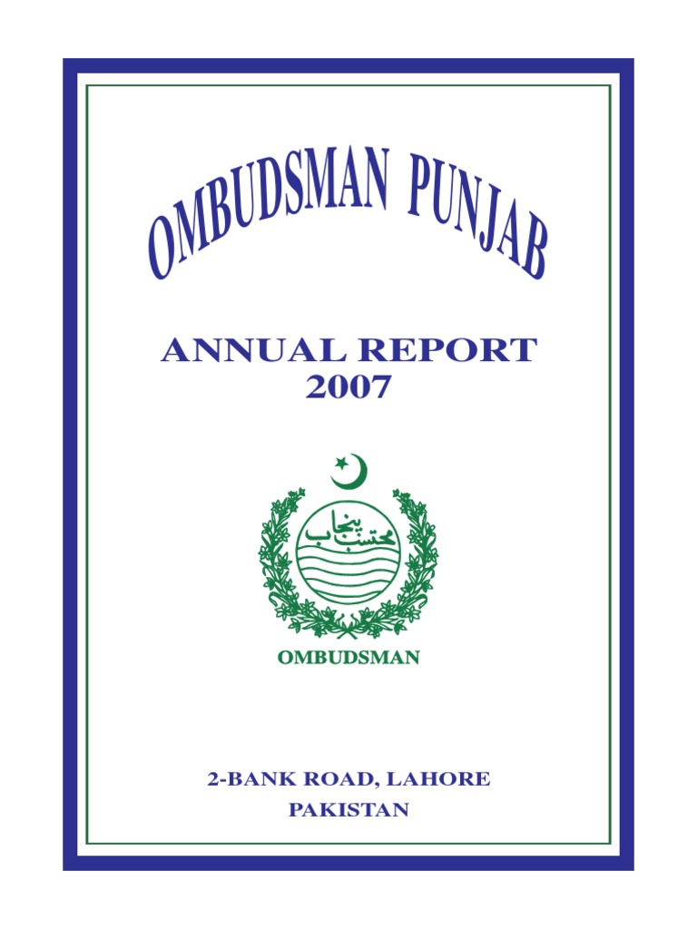 Pakistan Punjab 2007 | PDF | Government