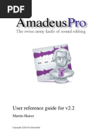 Amadeus Pro Manual PDF