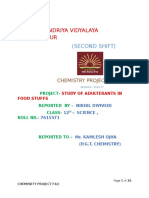 Chemistry Investigatory Project