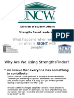 Strengths-Based Leadership in Student Affairs