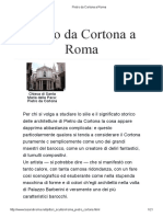 Pietro Da Cortona A Roma