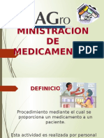 Ministracion de Medicamentos